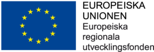 Logotype EU regionala utvecklingsfonden